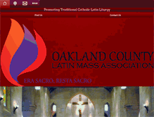 Tablet Screenshot of oclma.org